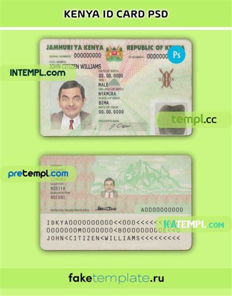 smart card kenya|kenyan identity card.